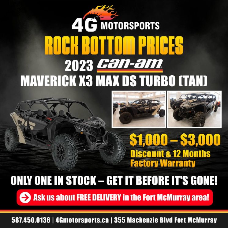 2023 Maverick X3 Max DS Turbo Tan